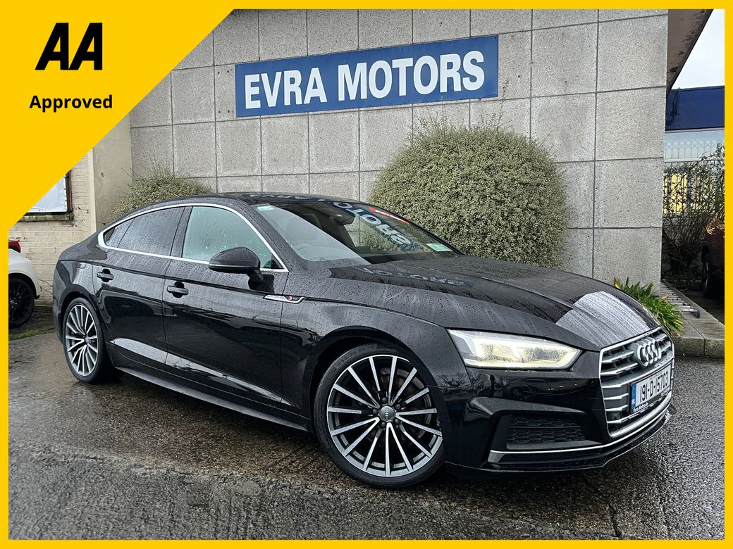 Image for 2019 Audi A5 S-LINE SPORTBACK 40 TFSI 190BHP //PANORAMIC GLASS ROOF//SAT NAV//CARPLAY//HEATED SEATS//