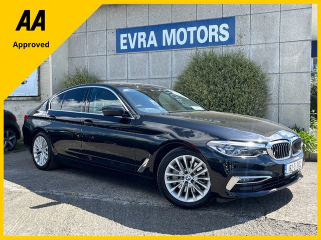 Image for 2018 BMW 5 Series 530e LUXURY 2.0 PHEV PETROL //MASSIVE SPEC//LOW MILES//VENTILATED MASSAGE SEATS//HARMAN KARDON SOUND//SUNROOF//HEAD UP DISPLAY//DISPLAY KEY//360 PARKING CAMERAS//SAT NAV//