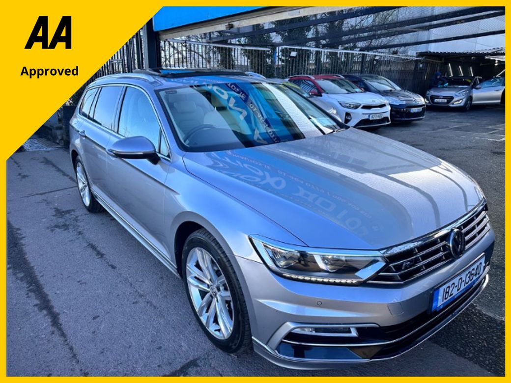 Image for 2018 Volkswagen Passat 1.6 TDI, R LINE, AUTOMATIC, ESTATE, LEATHER, LOW MILEAGE, NEW NCT, FINANCE, 5 STAR REVIEWS