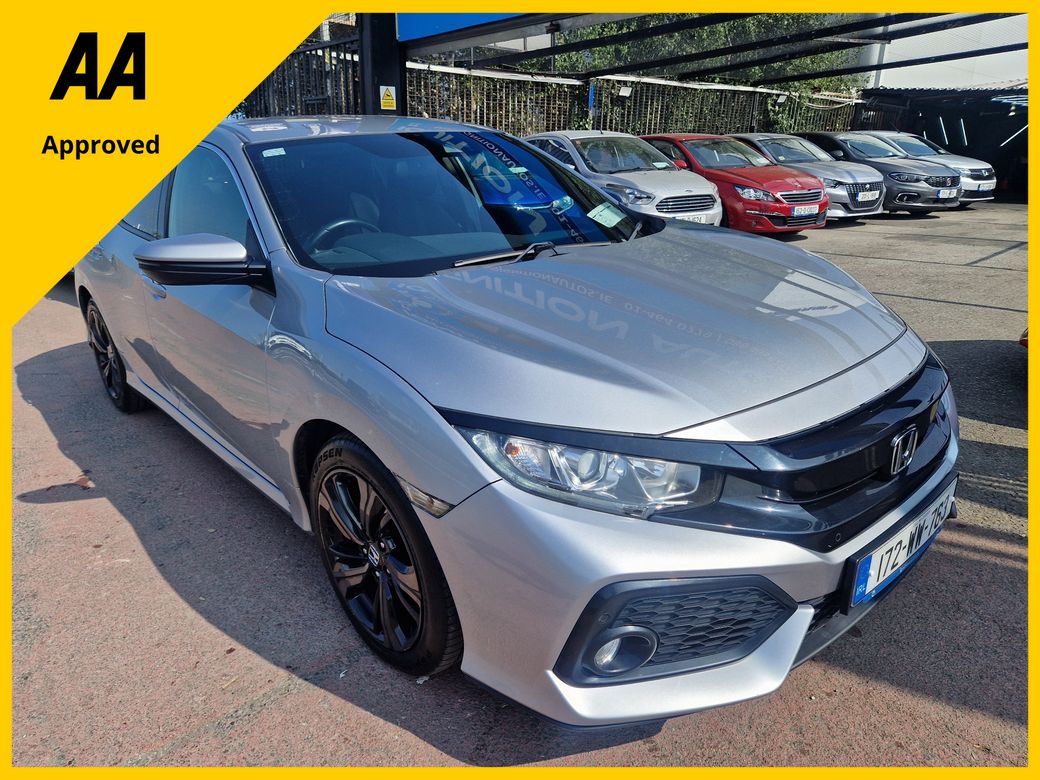 Image for 2017 Honda Civic 1.0 PETROL, SMART PLUS MODEL, NEW NCT, FINANCE, WARRANTY, 5 STAR REVIEWS