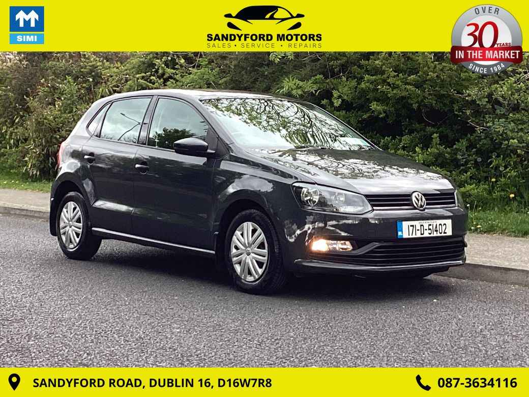 Image for 2017 Volkswagen Polo 1.0 S BMT 60PS 5DR