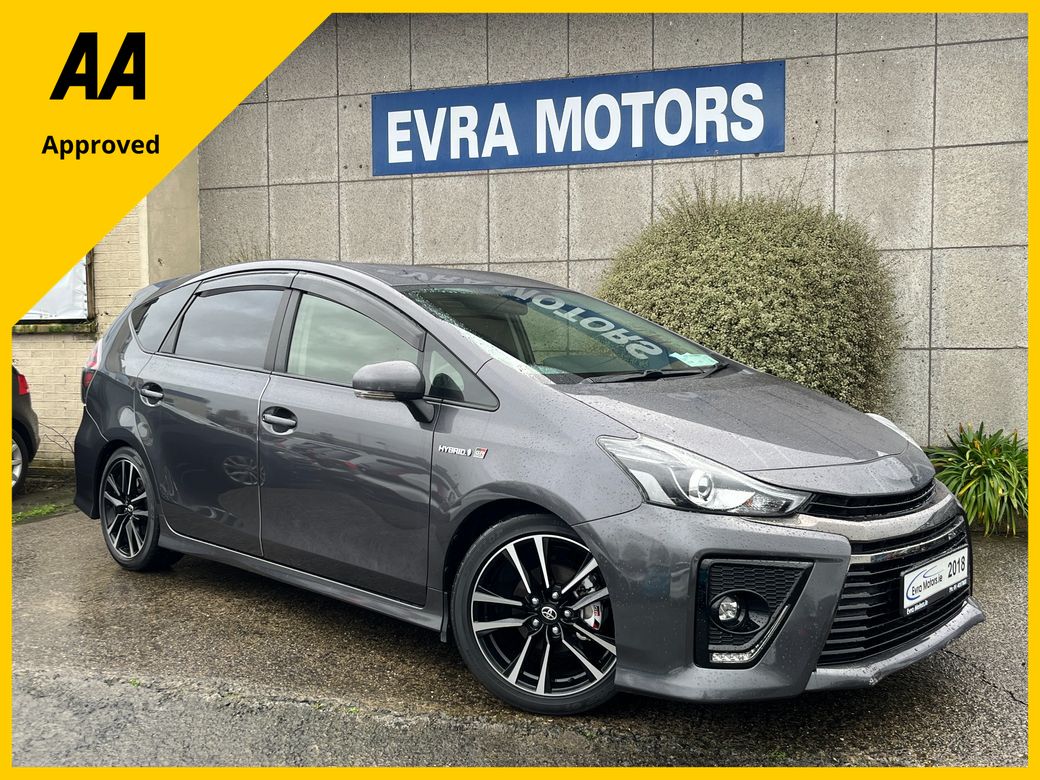 Image for 2018 Toyota Prius Alpha GR SPORT 7 SEATER AUTOMATIC 1.8 HYBRID PETROL //LOW MILES//KEYLESS ENTRY//REVERSE CAMERA//
