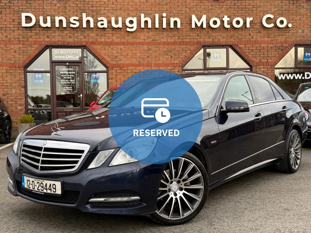 Image for 2012 Mercedes-Benz E Class E 200 CDI BE AVANTAGDE A/T *IRISH CAR*