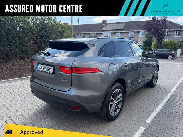 Image for 2017 Jaguar F-Pace 2.0D R-sport AWD 180PS 5DR A