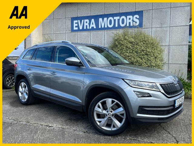 Image for 2017 Skoda Kodiaq 7 SEATER AUTOMATIC STYLE 4X4 AUTOMATIC 2.0 DIESEL 190BHP //HIGH SPEC//PANORAMIC GLASS ROOF//FULL LEATHER HEATED SEATS//KEYLESS ENTRY//SAT NAV//