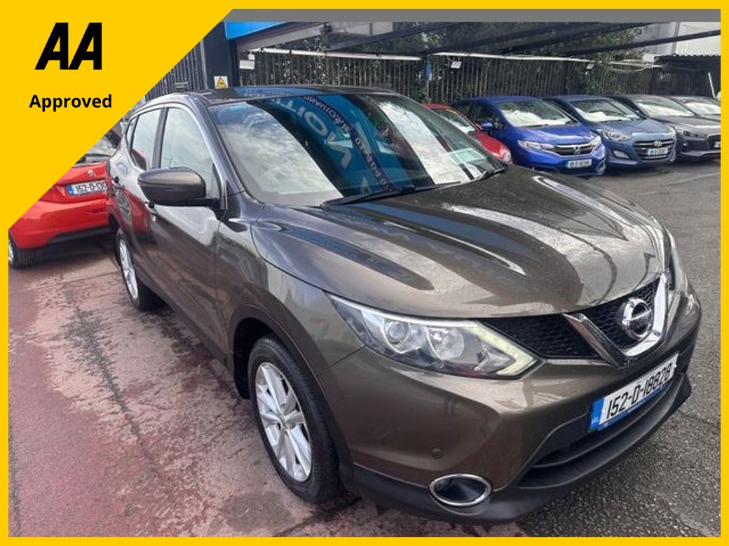 Image for 2015 Nissan Qashqai 1.5 DCI, SAFETY PACK EDITION, LOW MILEAGE, NEW NCT, FINANCE, WARRANTY, 5 STAR REVIEWS