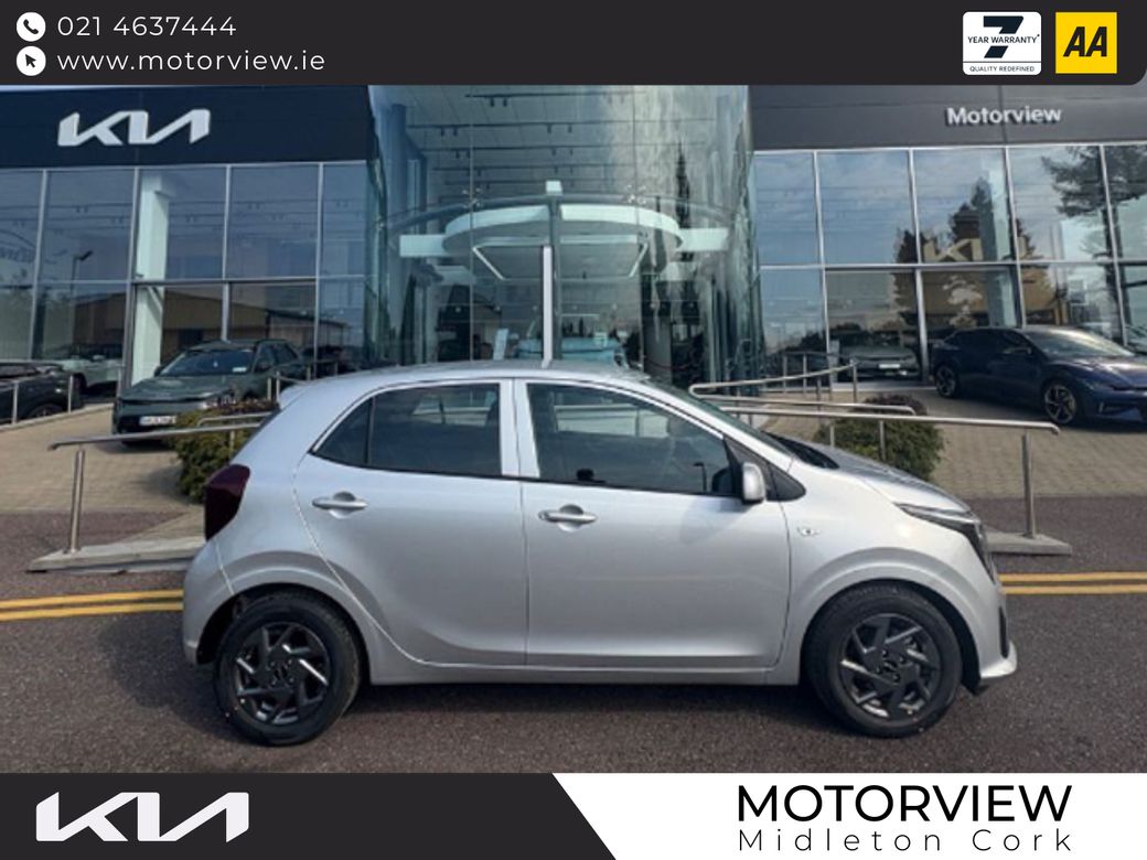 Image for 2026 Kia Picanto 1.0 Petrol, **Finance From 3.9% **7 Yrs Warranty, 3 Yrs AA, Apple Car Play, Reversing Camera, Sat Nav, Cruise Control, Electric Windows