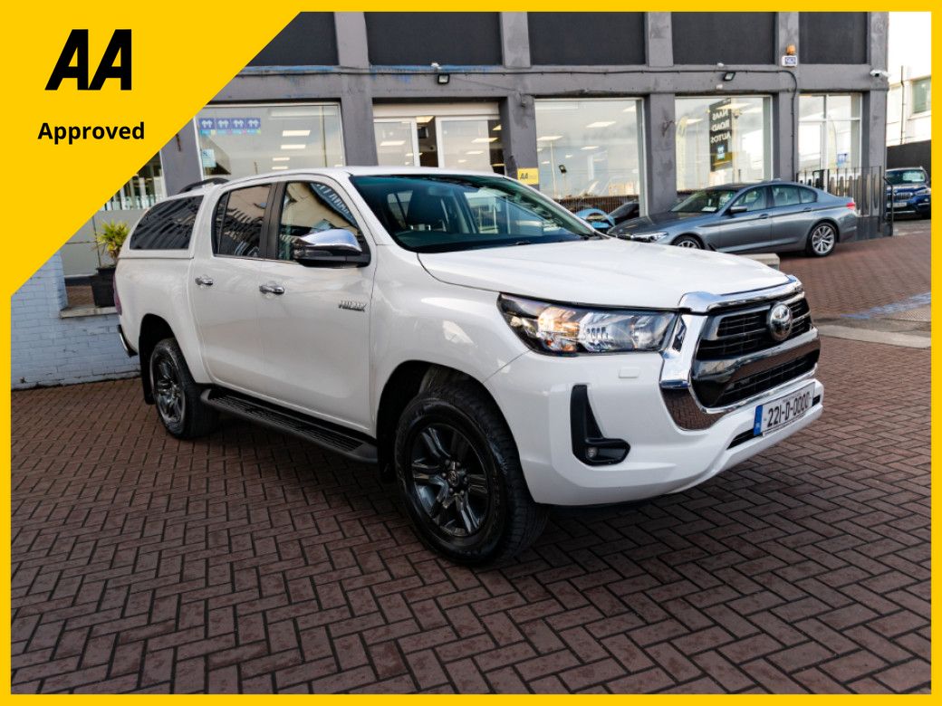 Image for 2022 Toyota Hilux 2.4 D-4D ICON EDITION DOUBLE CAB AUTOMATIC WITH CANOPY // 1 OWNER WITH FULL STAMPED TOYOTA SERVICE HISTORY // NEVER BEEN USED FOR TOWING SO NO TOW BAR // BUY WITH CONFIDENCE AA AND SIMI APPROVED 25