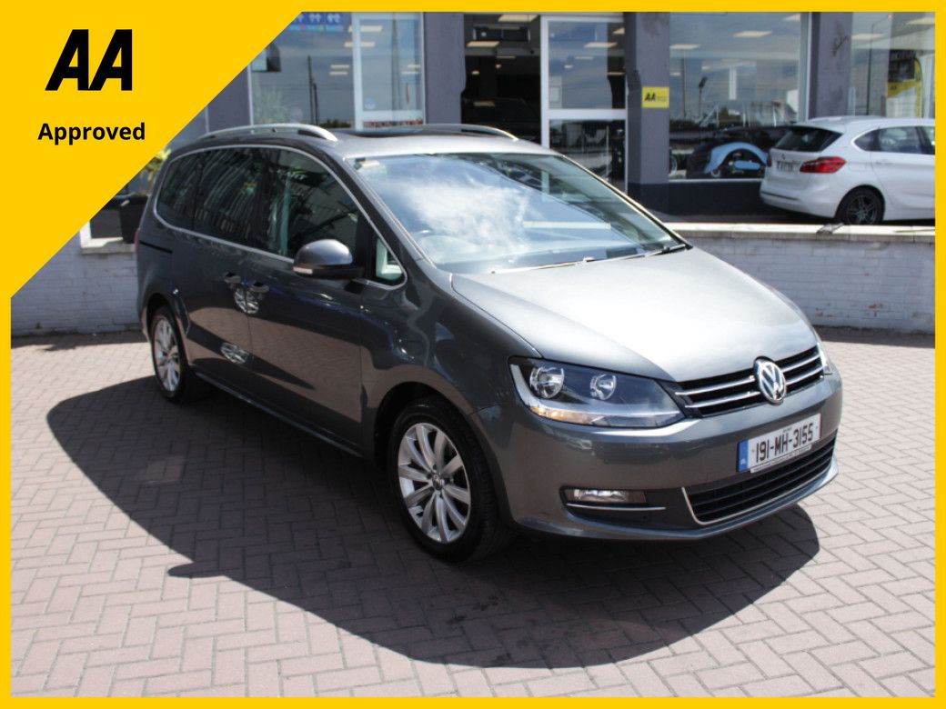 Image for 2019 Volkswagen Sharan 2.0TDI 150BHP HIGHTLINE 7 SEATER WITH PANROOF // BUY WITH CONFIDENCE AA AND SIMI APPROVED DEALER 2026 // FINANCE ARRANGED // ALL TRADE INS WELCOME // ALL TRADE INS WELCOME //