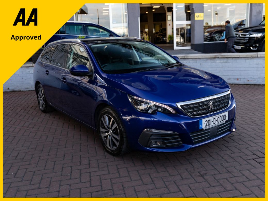 Image for 2020 Peugeot 308 1.5 HDI ALLURE PAN ROOF 5DR ESTATE AUTOMATIC // MINT CONDITION WITH ONLY 108, 000 KMS // BUY WITH CONFIDENCE AA AND SIMI APPROVED DEALER 2025 // FINANCE ARRANGED // ALL TRADE INS WELCOME //