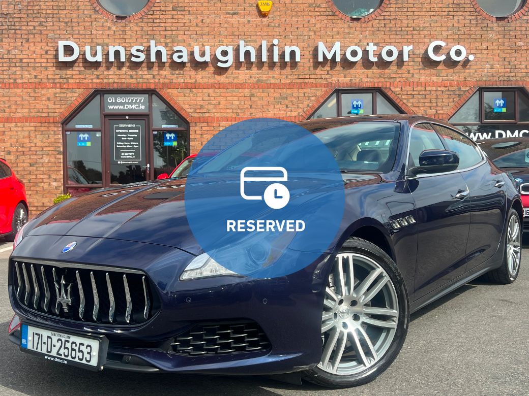 Image for 2017 Maserati Quattroporte 3.0 D V6 4DR AUTO *FSH*