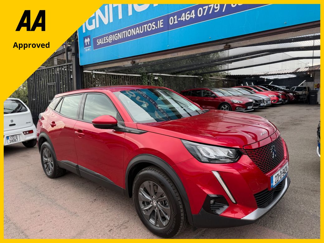 Image for 2022 Peugeot 2008 FULL EV , ACTIVE MODEL, 50 KWH , 136 HP, GREAT COLOUR, NEW NCT, FINANCE, WARRANTY, 5 STAR REVIEWS