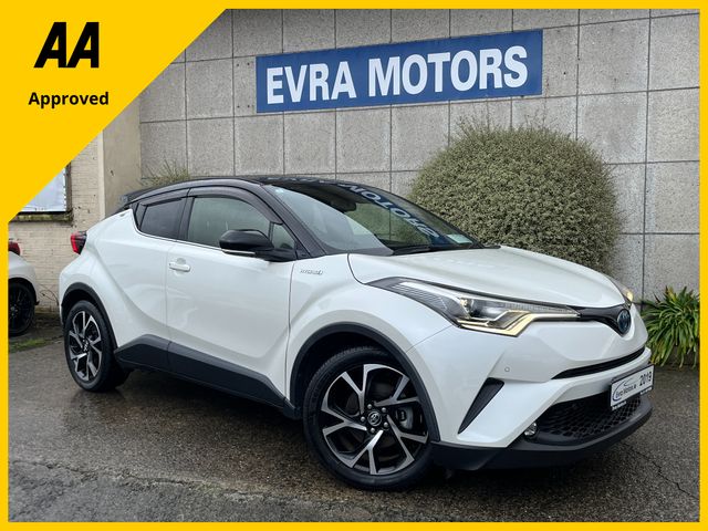 Image for 2019 Toyota C-HR SOL HYBRID AUTOMATIC 1.8 PETROL //HIGH SPEC//LOW MILES//HALF LEATHER HEATED SEATS//ADAPTIVE CRUISE CONTROL//REVERSE CAMERA//KEYLESS ENTRY//