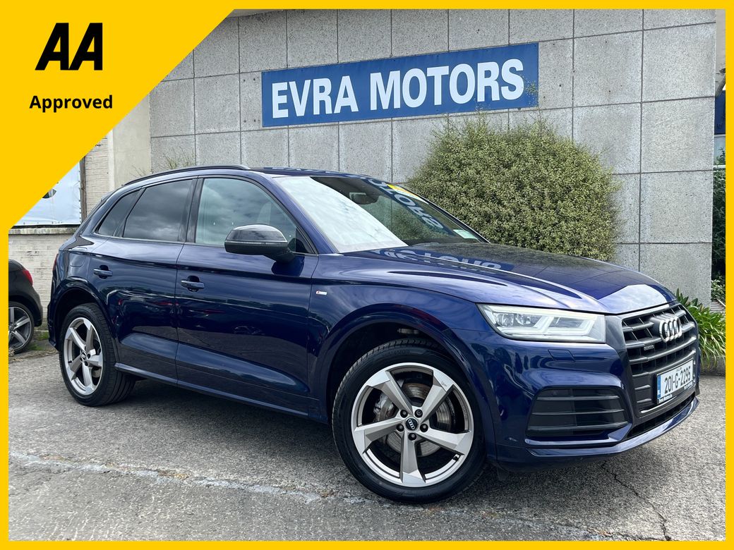 Image for 2020 Audi Q5 S-LINE QUATTRO 40TDI 190BHP AUTOMATIC 2.0 DIESEL //FULL LEATHER HEATED SEATS//REVERSE CAMERA//SAT NAV//