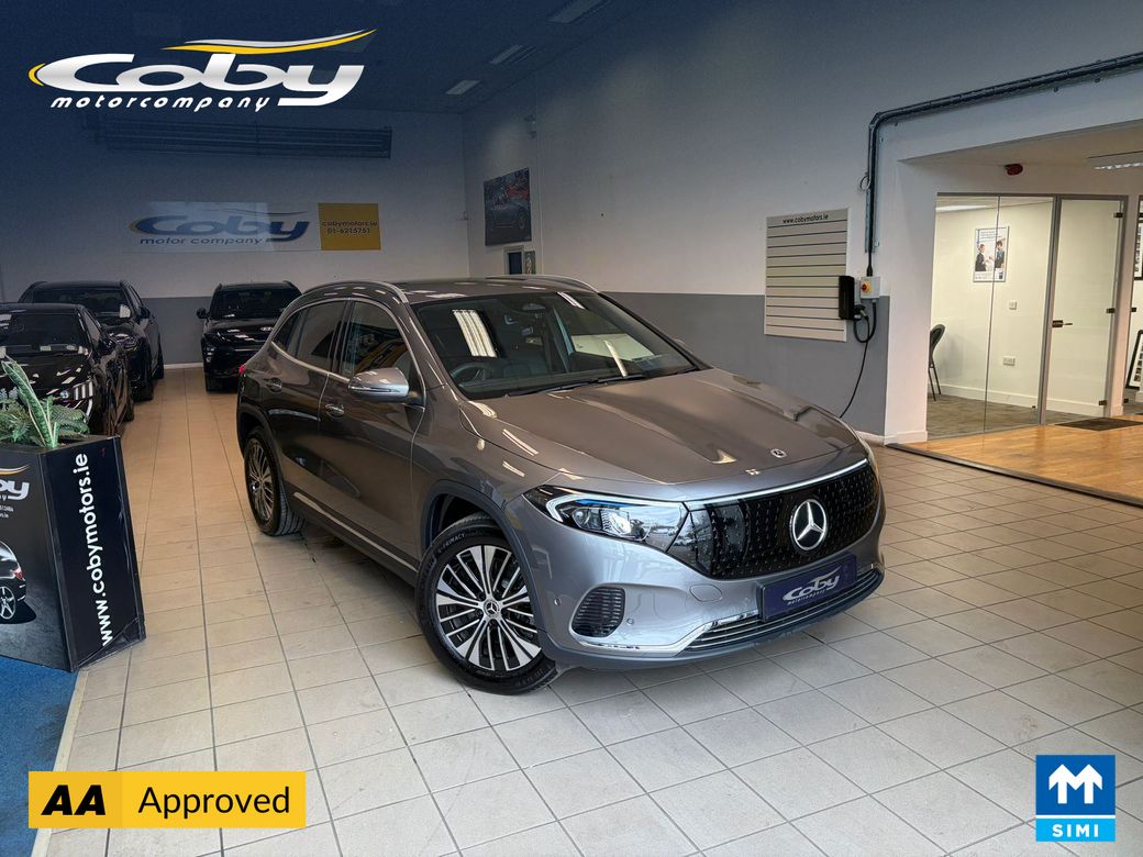 Image for 2025 Mercedes-Benz EQA EQA 250PLUS SPORT EXECUTIVE ELECTRIC AUTO 5DR. 2Keys, Reverse Camera, MFSW, Cruise Control, Full Leather, Full Electrics, Parking Sensors, Alloy Wheels, Dual Climate Control, Heated Seats, and more.