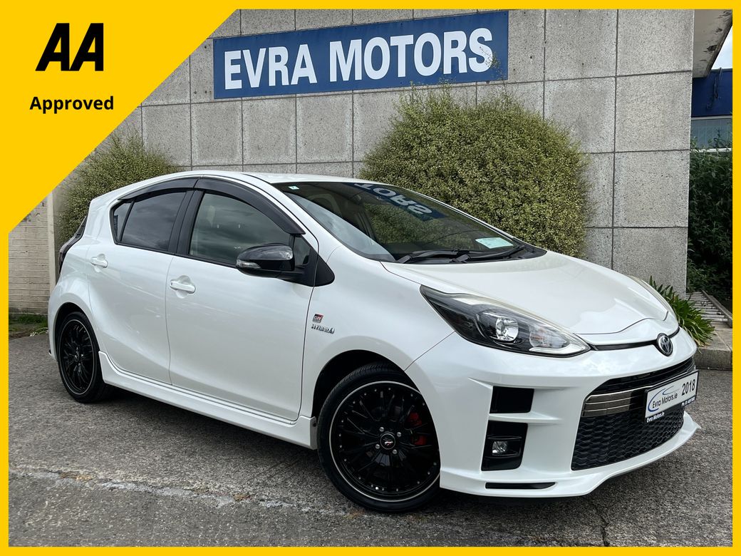 Image for 2018 Toyota Aqua GR SPORT AUTOMATIC HYBRID 1.5 PETROL //HIGH SPEC//HALF LEATHER SEATS//REVERSE CAMERA//KEYLESS ENTRY/START// 
