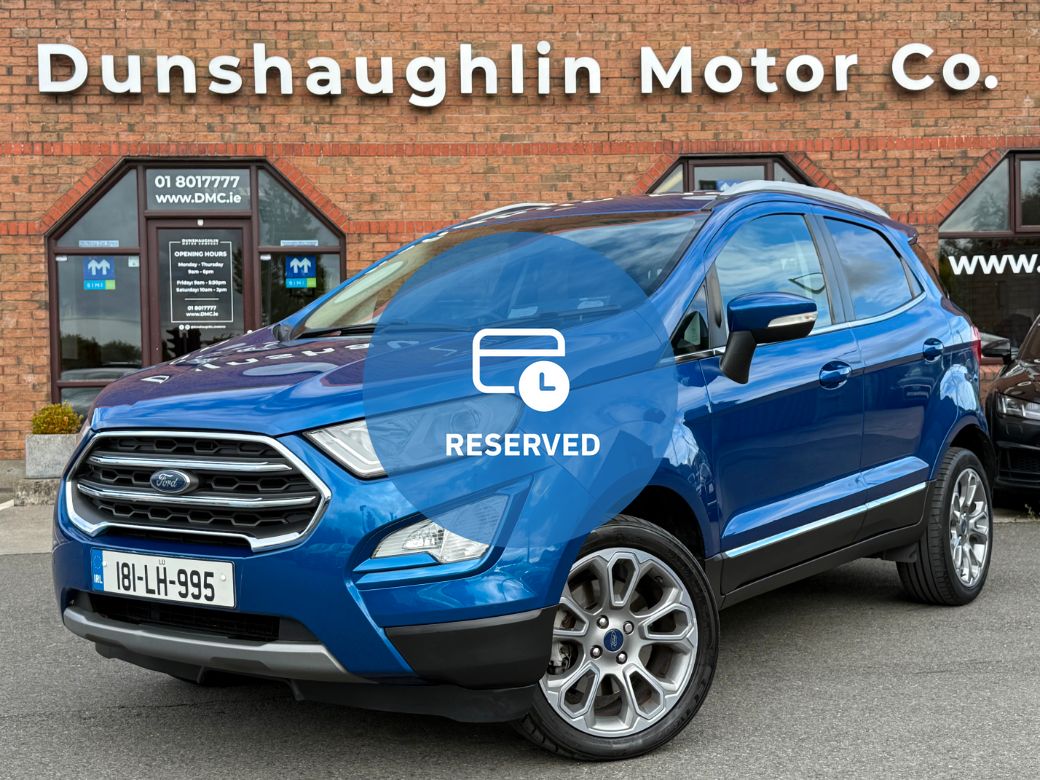 Image for 2018 Ford Ecosport TITANIUM 1.5TDI 6SPD *LOW KMS*