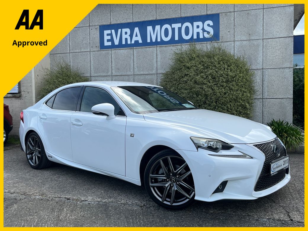 Image for 2013 Lexus IS 300h F-SPORT AUTOMATIC HYBRID 2.5 PETROL //HIGH SPEC//FULL LEATHER ELECTRIC HEATED SEATS//COOLED SEATS//REVERSE CAMERA//ADAPTIVE CRUISE CONTROL//KEYLESS ENTRY//