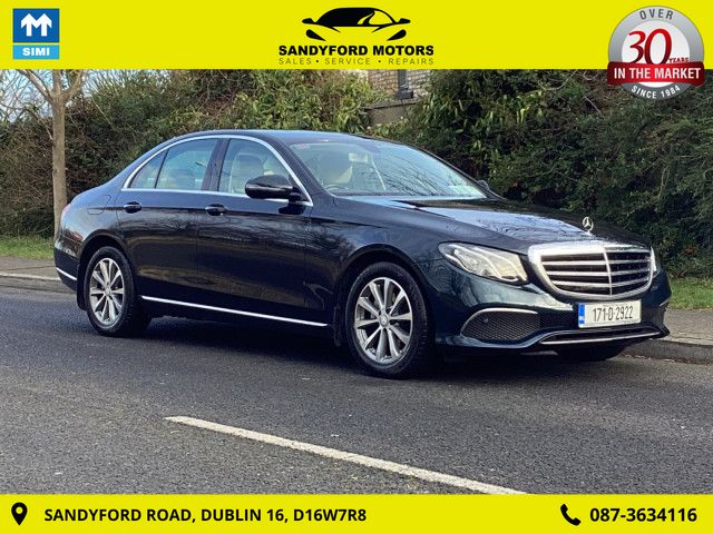 Image for 2017 Mercedes-Benz E Class E 220 d 220D Exclusive 4DR Auto