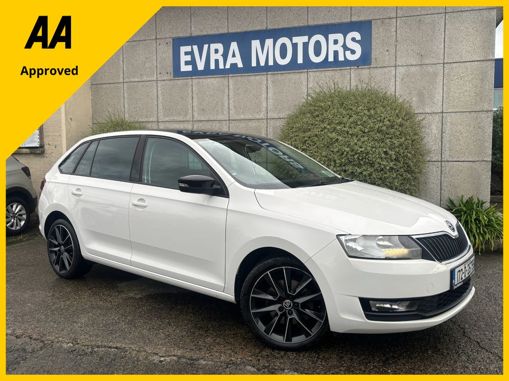 Image for 2017 Skoda Rapid SE SPORT SPACEBACK 110 1.0 TSI PETROL //SAT NAV//PANORAMIC GLASS ROOF// 