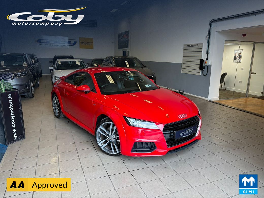 Image for 2016 Audi TT 2.0 Tfsi S Line 230PS 3DR Auto. NCT & Tax, Irish Owned Car With, 2 Keys, Handsfree, Air Conditioning, Irish Radio, Service History, Isofix, Alloy Wheels, and more