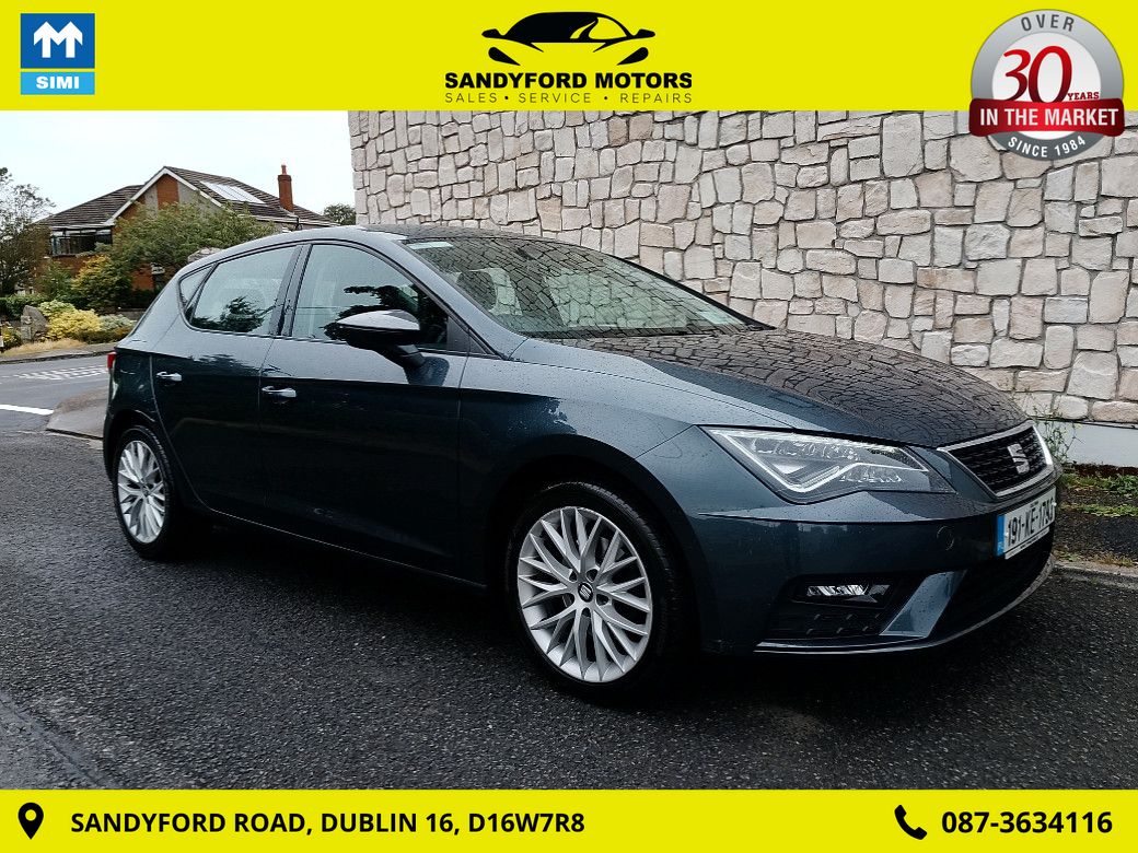 Image for 2019 SEAT Leon 1.6tdi 115HP DSG SE 5DR Auto