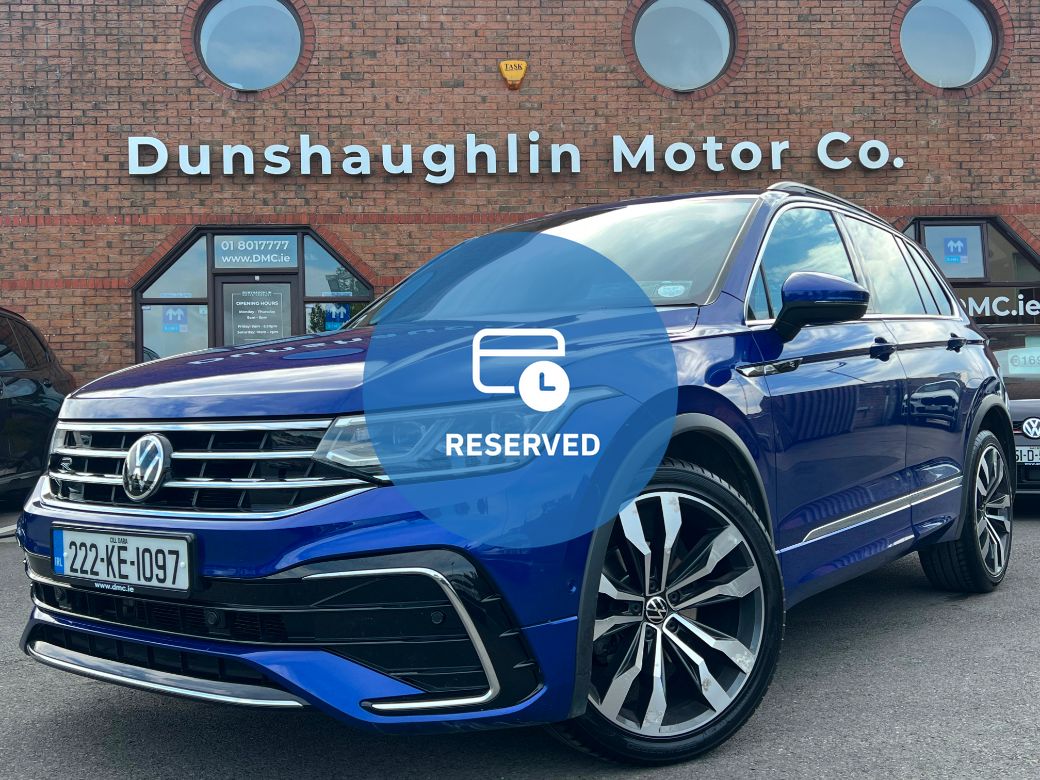 Image for 2022 Volkswagen Tiguan R-LINE 2.0TDI DSG 150BHP 