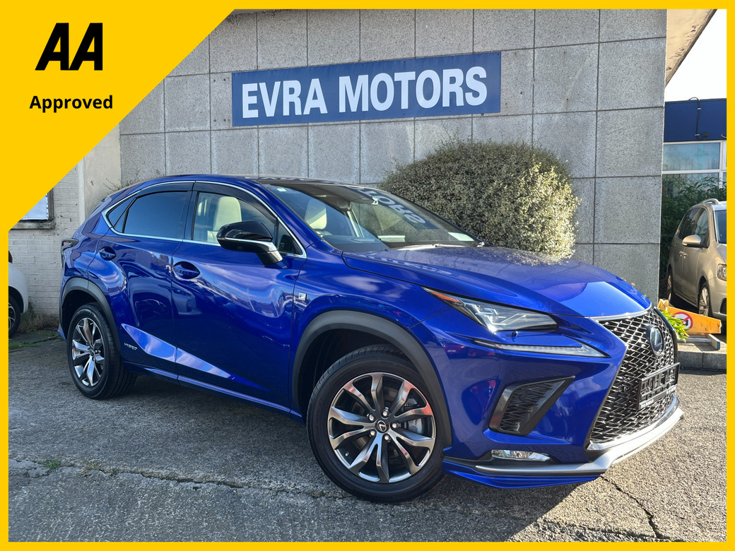 Image for 2020 Lexus NX 300h F-SPORT AUTOMATIC HYBRID 2.5 PETROL //MASSIVE SPEC//LOW MILES//PANORAMIC GLASS ROOF//FULL LEATHER ELECTRIC HEATED AND COOLED SEATS//HEAD UP DISPLAY//360 PARKING CAMERAS//
