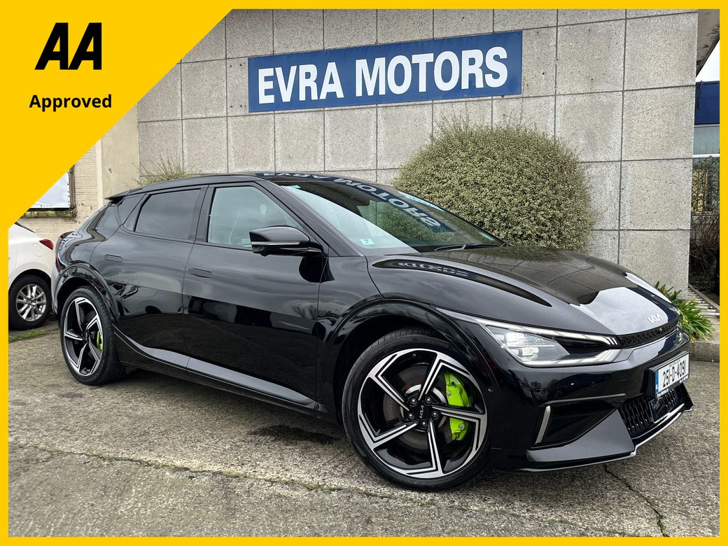 Image for 2025 Kia EV6 GT ELECTRIC //575BHP//MASSIVE SPEC//RARE//360 PARKING CAMERAS//MERIDIAN SOUND//HALF LEATHER HEATED BUCKET SEATS//PANORAMIC GLASS ROOF//