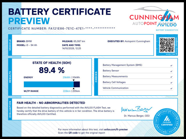 Image for 2019 BMW i3 94 Ah (33 kWh) Range Extender Auto [Suite interior design]