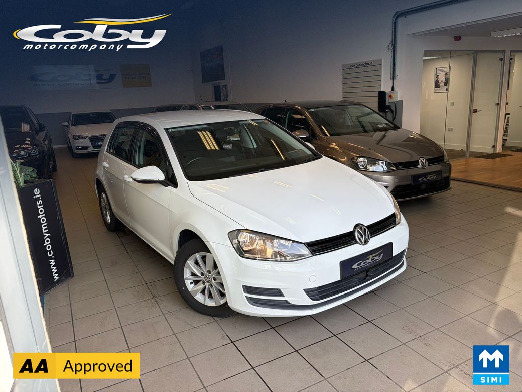 Image for 2013 Volkswagen Golf 1.2TSI Auto 105bhp 5DR. New NCT done before collection, Alloy Wheels, Air Conditioning, Hands Free, AUTO Wipers, Full Electrics, 2 Keys, Folding Rear Seats, Luggage Cover and more.