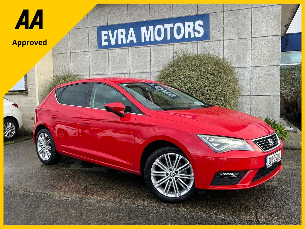 Image for 2020 SEAT Leon XCELLENCE 1.5 TSI 130HP //HIGH SPEC//LOW MILES//KEYLESS ENTRY//REVERSE CAMERA//CARPLAY//WIRELESS PHONE CHARGER 