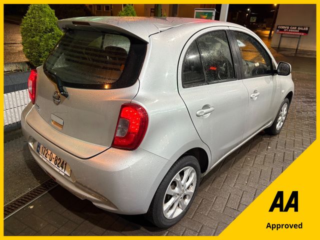 Image for 2017 Nissan Micra 1.2 80 Petrol SV 102Km