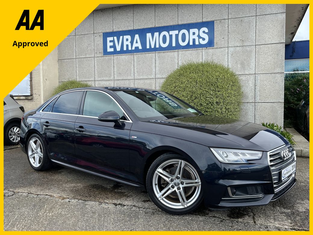 Image for 2016 Audi A4 SALOON S-LINE 190BHP 2.0 PETROL //HIGH SPEC//ELECTRIC SEATS//ADAPTIVE CRUISE CONTROL//KEYLESS ENTRY// BLACK FRIDAY €2000 Off