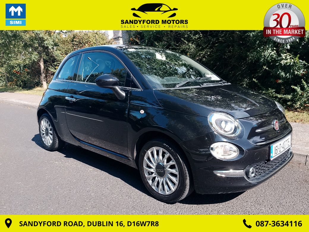 Image for 2016 Fiat 500 1.2 8V 69HP Lounge (S4) 2DR