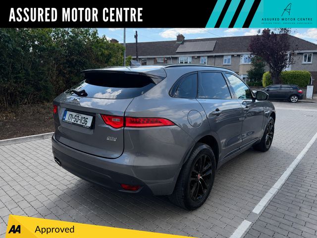Image for 2017 Jaguar F-Pace 2.0D R-sport AWD 180PS 5DR A