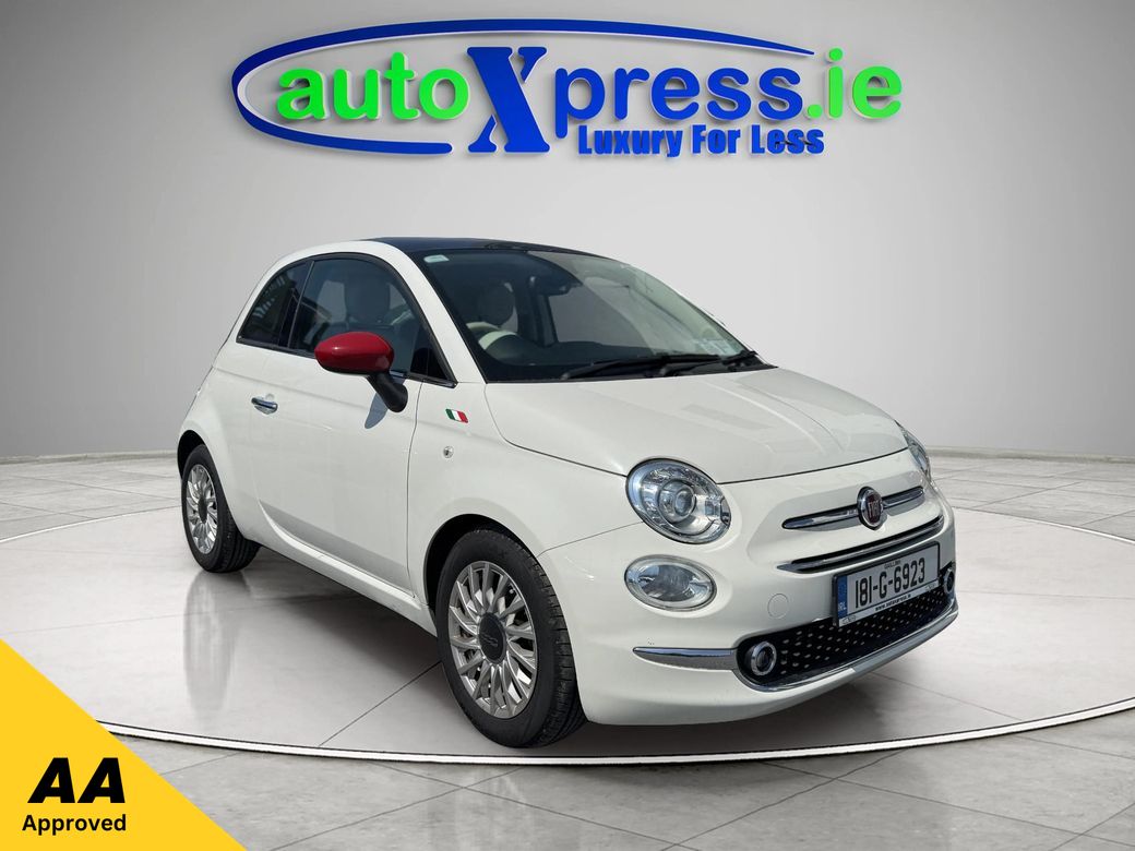 Image for 2018 Fiat 500 TWINAIR LOUNGE Panoramic Glass Roof Automatic, Reversing camera