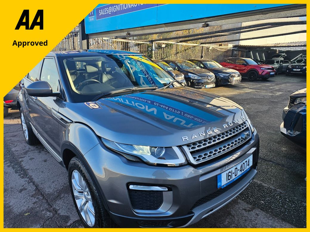 Image for 2016 Land Rover Range Rover Evoque SE LOW MILEAGE, NEW NCT FULL SERVICE HISTORY, FINANCE, NATIONWIDE WARRANTY, 5 STAR REVIEWS