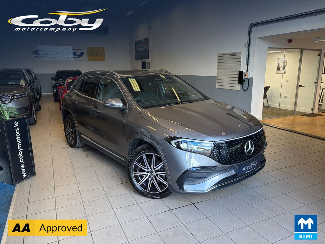 Image for 2025 Mercedes-Benz EQA EQA 250PLUS AMG LINE EXECUTIVE ELECTRIC AUTO 5DR. ONLY 1mi, Reverse Cam, MFSW, Cruise Control, Full Leather, Full Electrics, Parking Sensors, Alloy Wheels, Dual Climate Control, Heated Seats, and more