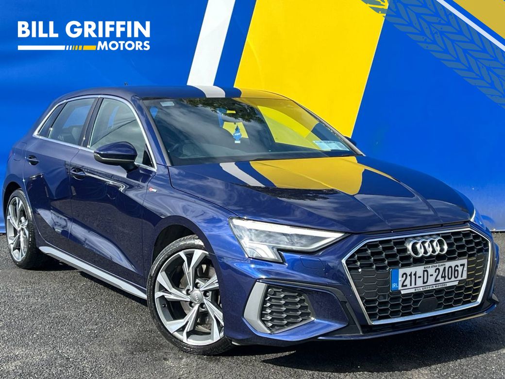 Image for 2021 Audi A3 2.0TDI S-LINE // APPLE CARPLAY // FULL MAIN DEALER SERVICE HISTORY // DIGITAL CLUSTER