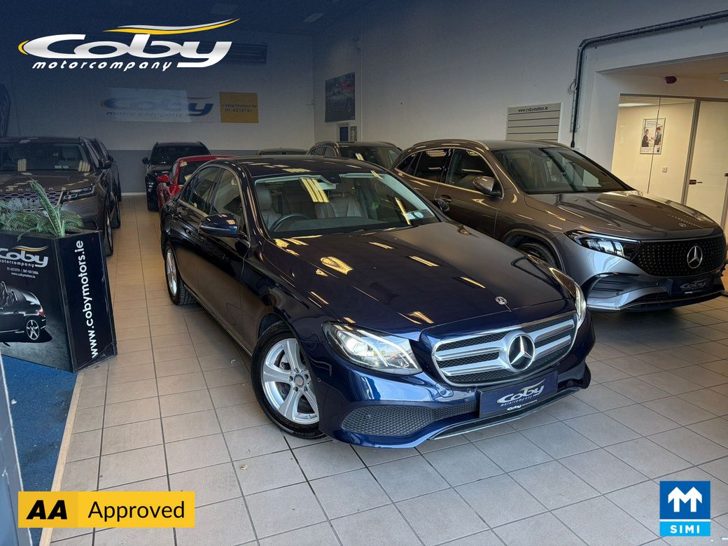 Image for 2018 Mercedes-Benz E Class E220 D SE 4DR Auto. NCT & TAX, 2Keys, Reverse Camera, MFSW, Cruise Control, Full Leather, Full Electrics, Parking Sensors, Alloy Wheels, Dual Climate Control, Heated Seats, and more.