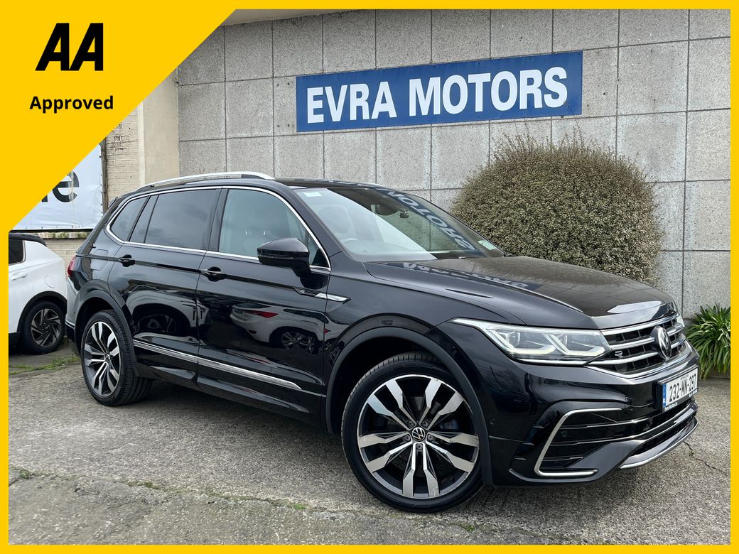 Image for 2023 Volkswagen Tiguan Allspace R-LINE 7 SEATER AUTOMATIC 2.0 DIESEL //HIGH SPEC//PANORAMIC GLASS ROOF//HEATED STEERING WHEEL//SAT NAV//KEYLESS ENTRY//
