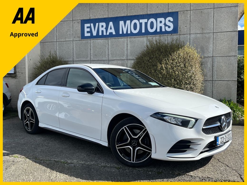 Image for 2022 Mercedes-Benz A Class SALOON AMG-LINE EDITION 250e HYBRID PLUG-IN PETROL //HALF LEATHER HEATED SEATS//REVERSE CAMERA//SAT NAV//