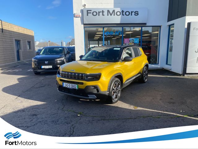 Image for 2024 Jeep Avenger FULL ELECTRIC EV, SUMMIT , 54kWh , 400kms Range *GREEN LOAN AVAILABLE*