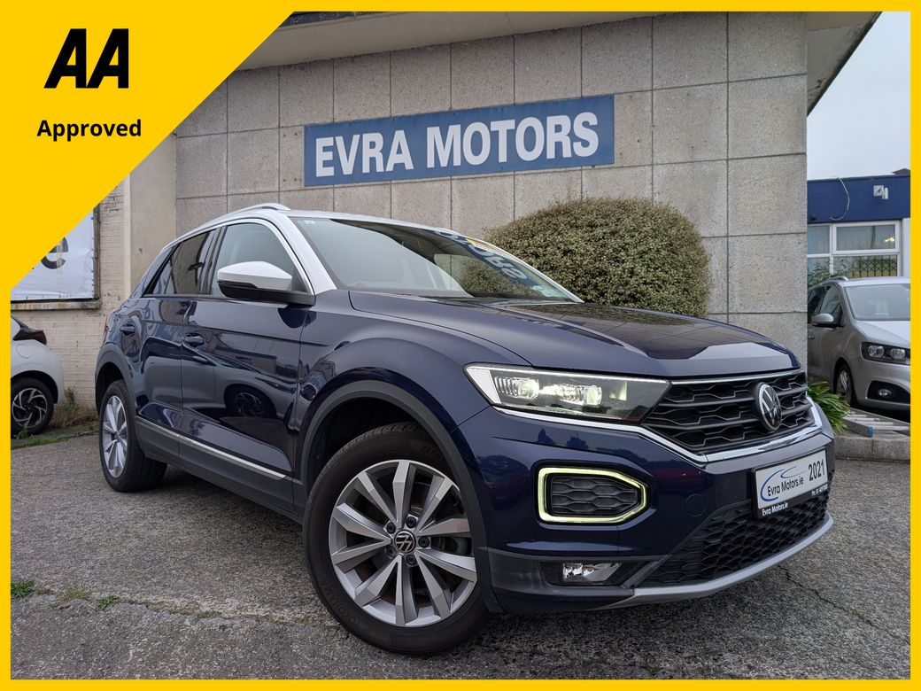 Image for 2021 Volkswagen T-Roc STYLE DESIGN AUTOMATIC 2.0 DIESEL //REVERSE CAMERA//ADAPTIVE CRUISE CONTROL//KEYLESS ENTRY//