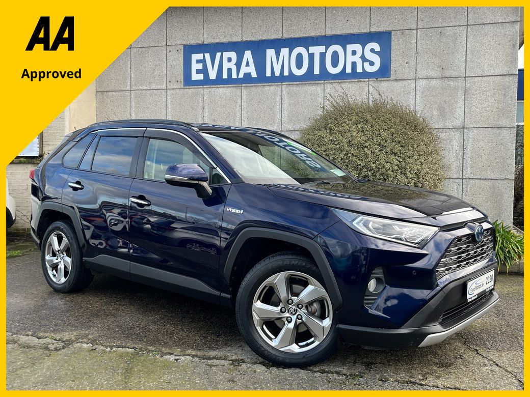 Image for 2020 Toyota Rav4 G 4WD AUTOMATIC HYBRID 2.5 PETROL //HIGH SPEC//FULL LEATHER//HEATED SEATS AND STEERING WHEEL//REVERSE CAMERA//KEYLESS ENTRY//ADAPTIVE CRUISE CONTROL//