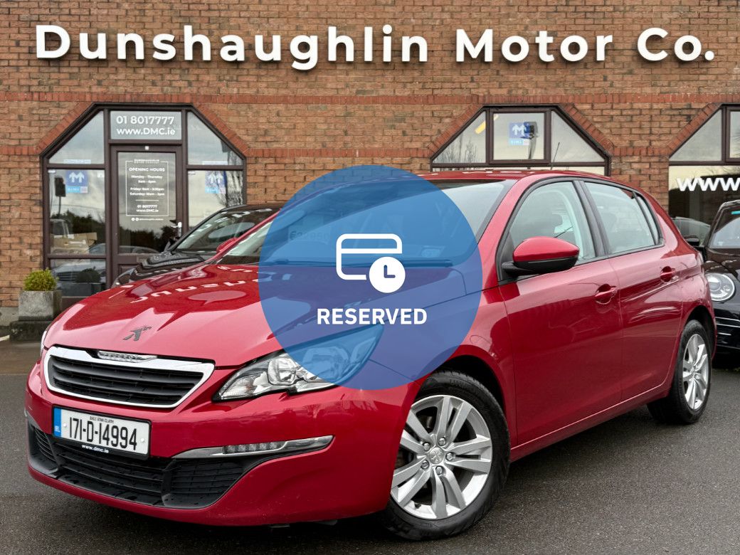 Image for 2017 Peugeot 308 ACTIVE 1.6 BLUE HDI 5DR *IRISH CAR & LOW KMS*