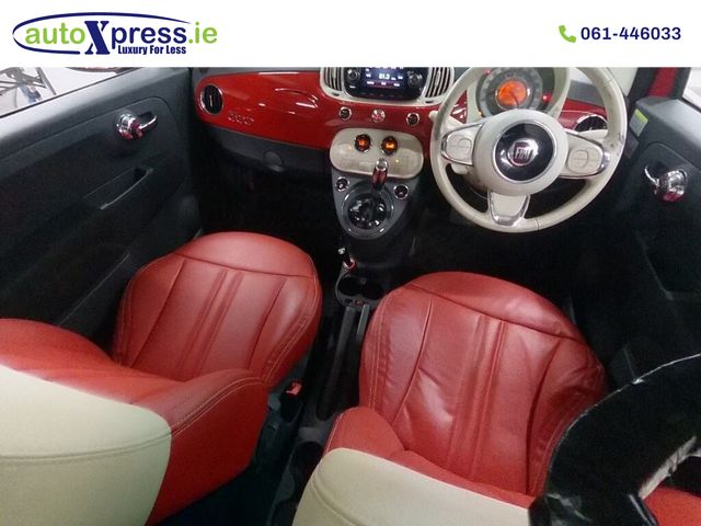 Image for 2018 Fiat 500 TWINAIR LOUNGE Glass roof Automatic, Reversing camera