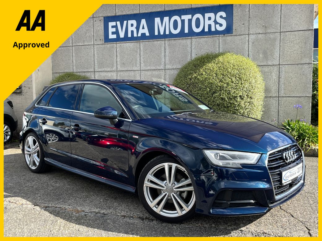 Image for 2018 Audi A3 SB S-LINE AUTOMATIC 1.4 PETROL //HIGH SPEC//REVERSE CAMERA//HEATED SEATS//ADAPTIVE CRUISE CONTROL// 