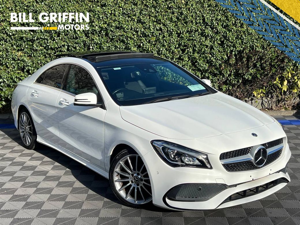 Image for 2018 Mercedes-Benz CLA Class CLA180 AMG-LINE 1.6 AUTO // OPENING PAN ROOF // LEATHER/ALCANTARA AMG-LINE ITERIOR // HARMAN/KARDON